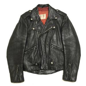 60's Mid Lewis Leathers Thunderbolt Riders Jacket ビンテージ ルイスレザー サンダーボルト サイクロン赤羽 Lewis Leathers写真集本掲載