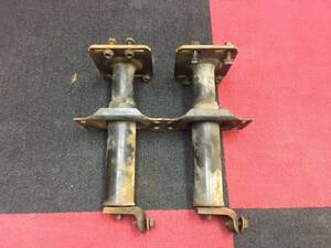 1992y Cadillac brougham front bumper shock bumper support part removing car 