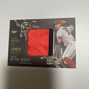 BBM 2025 GENESIS 菊池涼介 HOME JERSEY ビッグパッチ