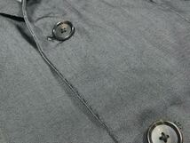 美品「Brilla per il gusto」3つボタン ノッチドラペル テーラードジャケット Charcoal-Gray SIZE:48 日本製_画像4