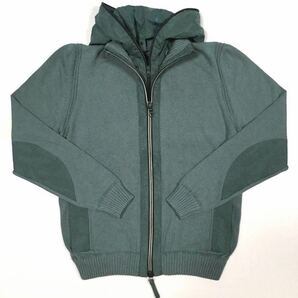 新品「DUVETICA」“MAKENA” ジップアップ ニットジャケット Military-Green SIZE:54 クロアチア製