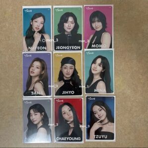 TWICE THIS IS FOR オフラインくじ クリアカード クリアトレカ 参加賞 コンプ