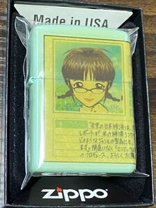 zippo アイドルマスター 秋月律子 特殊両面加工 アイマス 所属タレント あきづき りつこ 2001年製 希少品 CV 若林 直美 わかばやし なおみ