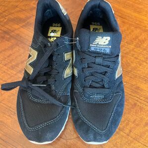 展示品 23cm ニューバランス 996 スニーカー 黒 New balance
