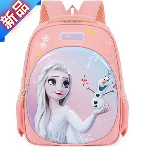 ◎新品◎アナと雪の女王 エルサ オラフ キッズリュック ピンク 軽量 通園 通学 遠足 幼稚園 保育園 小学生 女の子 子供バッグ
