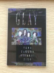 【即決】非売品 未使用 初期 GLAY ポストカード型 盾飾り