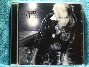 [CD+DVD] 12012 / TATTOO （初回限定盤 A） ★ディスク美品/帯付き