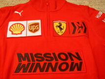 2020 フェラーリ F1 チーム放出品　ベッテル用　 HZ ウール セーター　MISSION WINNOW　 Sサイズ_画像2