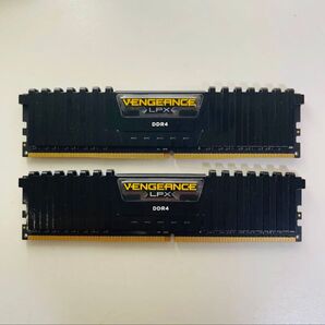 美品 CORSAIR DDR4 2666MHz PC4-21300 デスクトップ用メモリ 合計32GB(16GB*2) 動作品