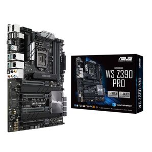 ASUS WS Z390 PRO WorkStationマザーボード PCIeスイッチ マルチGPU対応 LAN×2 動作確認済み