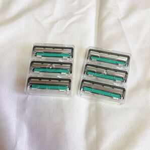 カミソリ 髭剃り 内容量:替刃6個(替刃合計6個) (替刃6個付 セット)