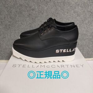 ステラマッカートニー エリス プラットフォームシューズ 38 ブラック
