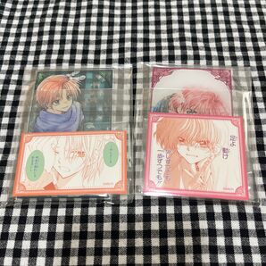 暁のヨナ 漫福ガチャ オンラインくじ 草凪みずほ C賞 アクリルカード ステッカー ヨナ ユン