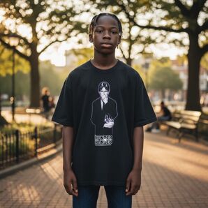 ★希少★HUNTER × HUNTER ハンターハンター 幻影旅団 両面プリントTシャツ ブラック アニメ 古着 Boot