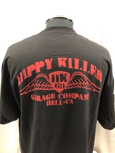 LOWBROW CUSTOMS ロウブロウカスタムズ チョッパー ホットロッド カスタムバイク カスタムカルチャー HIPPY KILLER Tシャツ