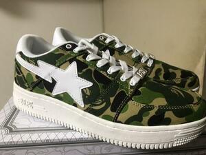 APE BAPESTA ABC CAMO US9.5 新品