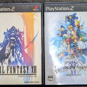 ファイナルファンタジーXII キングダムハーツII 2本セット スクウェア・エニックス 動作確認済