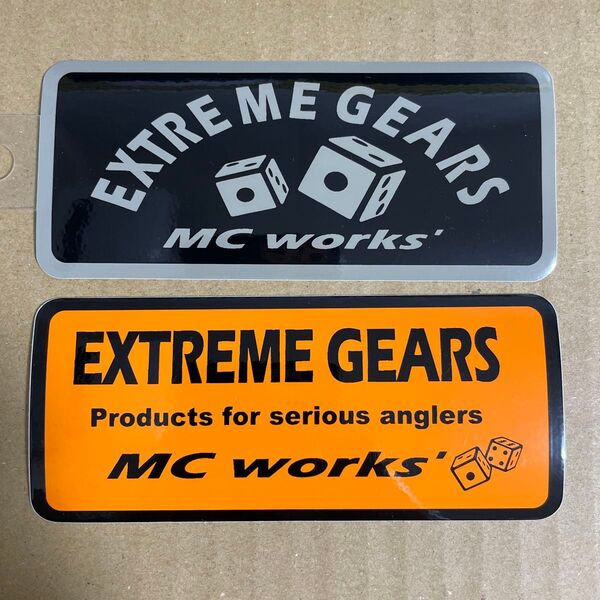 MCワークス ステッカー 2枚セット ★ MCworks エムシーワークス ドカット