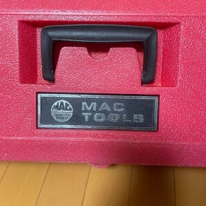 希少 MAC TOOLS マックツール ハードケース ツール ボックス 工具箱 道具箱 赤 限定品