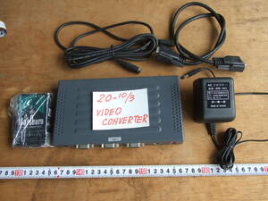 20-10/3 CONTEC コンテック MULTI VIDEO CONVERTER マルチビデオコンバーター モデル: VCV-MV02.付属品付き