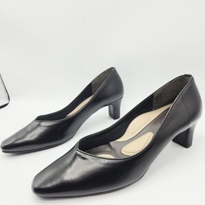 【美品】RAKUNA 整体パンプス ブラック