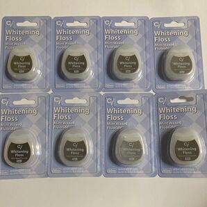 Ciメディカル ホワイトニングフロス ミントワックス・フッ素加工 50m×8個