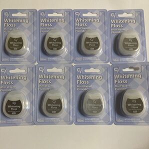 Ciメディカル ホワイトニングフロス ミントワックス・フッ素加工 50m×8個