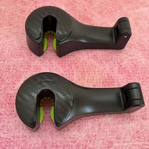 車用ヘッドレストフック 2個セット ブラック