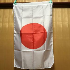 【タ2】日本国旗 100×60cm　2枚　イベント　応援　フラッグ　タペストリー 新品　ナイロン製