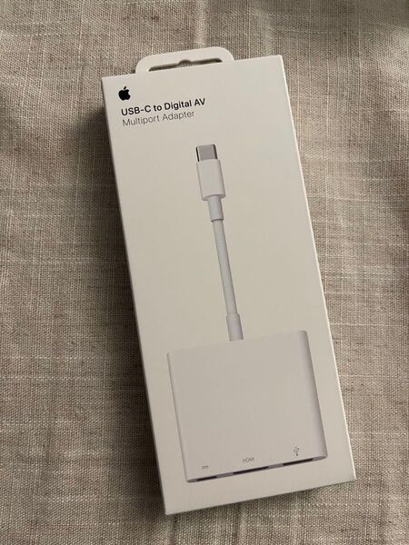 【最新モデル/純正品/未開封】Apple USB-C Digital AV Multiportアダプタ