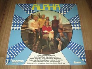 ALPHA アルファー LP スウェーデン盤 SWEDEN スウェディッシュ・ポップ SWEDISH POP