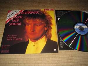 ロッド・スチュワート ROD STEWART トゥナイト・ヒーイズ・ユアーズ TONIGHT HE'S YOURS 国内 LD 三角帯付 ティナ・ターナー TINA TURNER