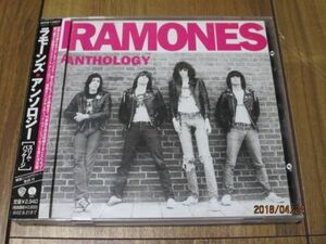 ラモーンズ RAMONES アンソロジー スリムパッケージ ANTHOLOGY 国内 2CD 帯付き シーナはパンクロッカー ロックンロールハイスクール