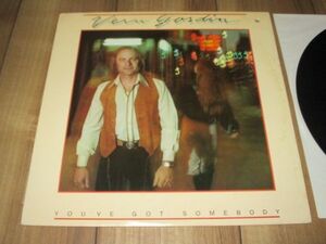 VERN GOSDIN ヴァーン・ゴスディン YOU'VE GOT SOMEBODY 米 LP カットアウト盤 GARY PAXTON