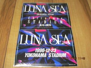 ルナシー LUNA SEA ステッカーシート UN ENDING STYLE TOUR FINAL 真冬の野外 96.12.23 横浜スタジアム 新品 RYUICH SUGIZO J INORAN 真矢