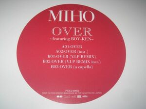 MIHO OVER featuring BOY-KEN 12inch EP 