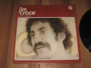 JIM CROCE ジム・クロウチ I GOT A MANE 豪？ LP ラスト・アメリカン・ヒーロー キャシュマン&ウェスト