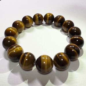 【高品質 タイガーアイ】行動力と成功を呼ぶ石 天然石 ブレスレット 金運 パワーストーン