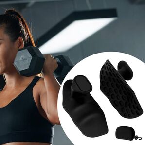 【新品】ウェイトリフティング用グリップパッド ワークアウトパッド ウェイトリフティング用ジムハンドグリップ