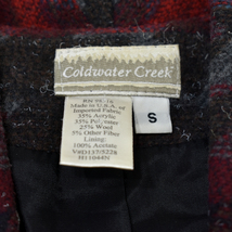 90s usa vintage Coldwater Creek ネイティブ ブランケット ジャケット コート コンチョボタン アメリカ製 size.S_画像4