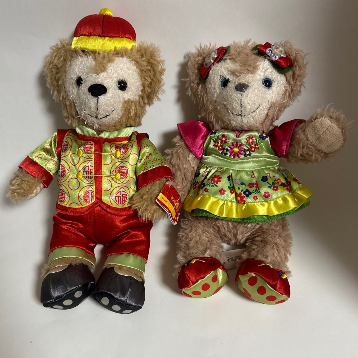 【激レア】Duffy ぬいぐるみ 冬季コスチューム【香港限定】 香港限定 Duffy ダッフィー用コスチューム リトルグリーンメン