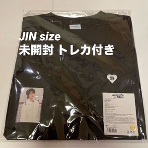 RUNSEOKJIN in JAPAN Tシャツ 黒 ジンサイズ トレカ 未開封