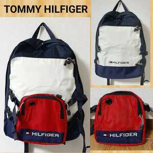 TOMMY HILFIGER Tommy Hilfiger рюкзак повседневный рюкзак редкость сумка съемный талант 