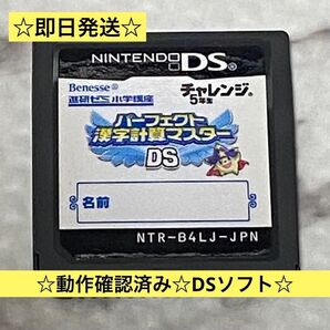 【DSソフト】 パーフェクト 漢字 計算 マスター チャレンジ