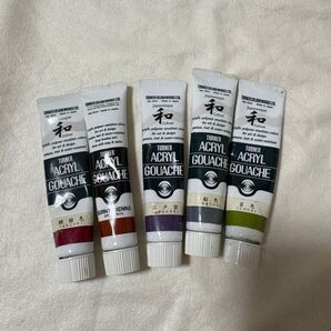 ターナー アクリルガッシュ 和 5色 まとめ売り