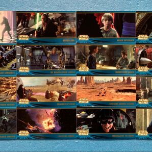 スターウォーズ エピソード1 シリーズTOW ワイドビジョン トレーディングカード 16枚 まとめ売り 特撮 SF カード トレカ