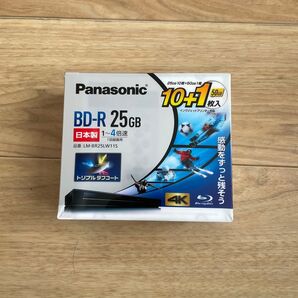 【複数販売可能】Panasonic BD-R 25GB 10枚+50GB 1枚 LM-BR25LW11S 日本製