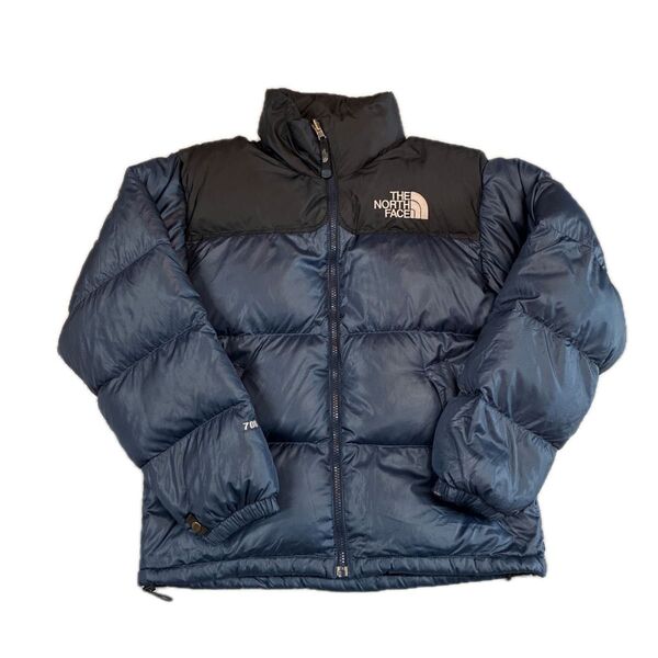 85/XS THE NORTH FACE ダウンジャケット ノースフェイス ネイビー ヌプシ