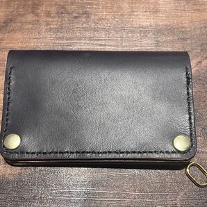 トラッカーウォレット 牛革 ミドルサイズ 3層