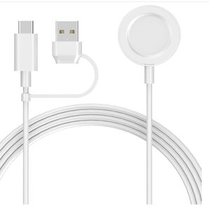 2in1 i-pple Watch充電ケーブル USB+Type-Cポート搭載